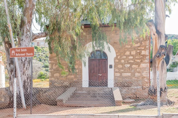 Antigua sinagoga, primera iglesia reformada holandesa en Springbok — Foto de Stock