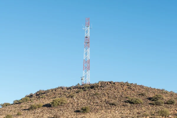 Cell phone telecommunications tower — Stock Photo, Image