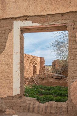Ruins in an old village