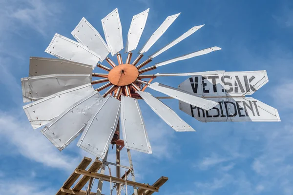 Historic windmill in Loeriefontein — Stock Photo, Image