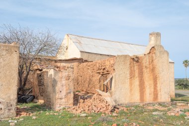 Eski bir köy kalıntıları