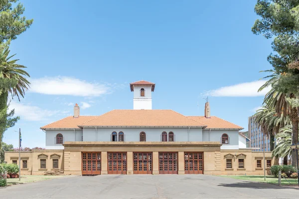 Belangrijkste brandweerkazerne in Bloemfontein — Stockfoto