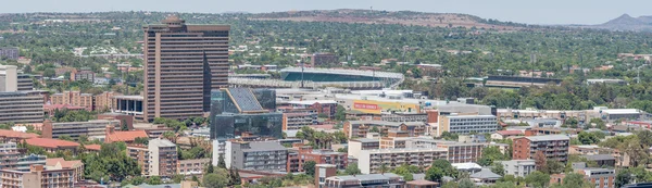 Panorama d'une partie du quartier central des affaires de Bloemfontei — Photo