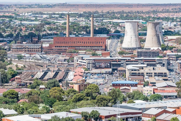Power station, train station and taxi rank in Bloemfontein