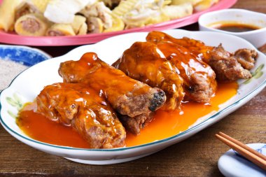 portakal soslu Domuz kaburga