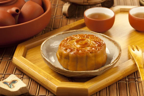 Chinesischer Mondkuchen — Stockfoto