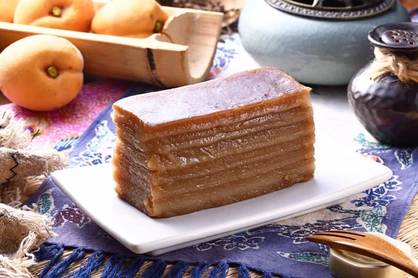 Masakan Tradisional Hakka Taiwan Ricedumpling Sembilan Lapis — Stok Foto