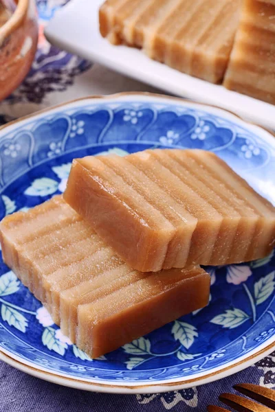 Cucina Tradizionale Hakka Taiwan Gnocchi Riso Nove Strati — Foto Stock