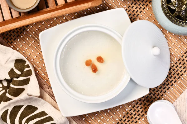 Edible Nest Soup Popular Healthy Food Taiwan — Stock Photo, Image