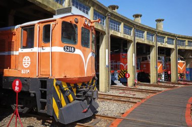 Changhua, Tayvan - 16 Mart 2021 Changhua Yuvarlak Evi Manzarası