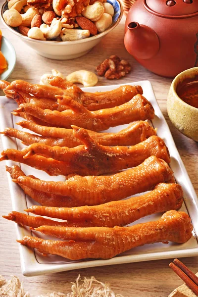 Marinated Chicken Feet Plate — Photo