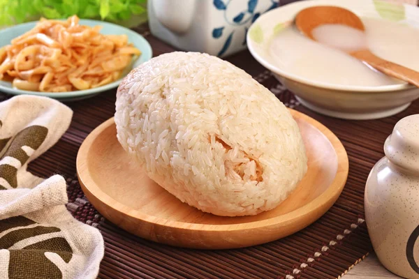 Taiwanesische Klebrige Reisrolle — Stockfoto
