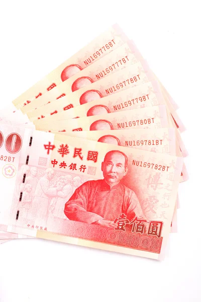 Nieuwe taiwan dollar bill — Stockfoto