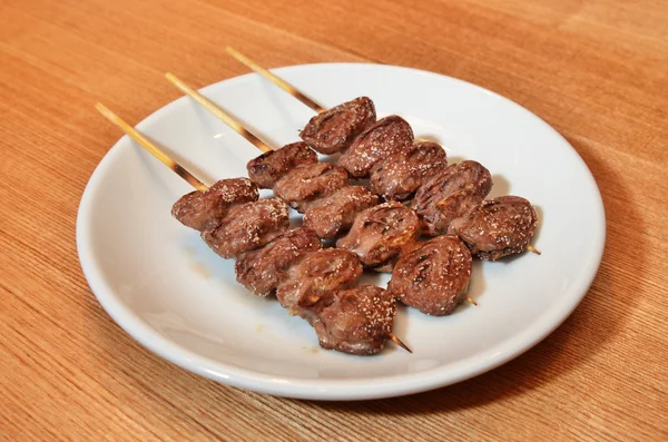 照り焼きチキンご飯弓 — ストック写真