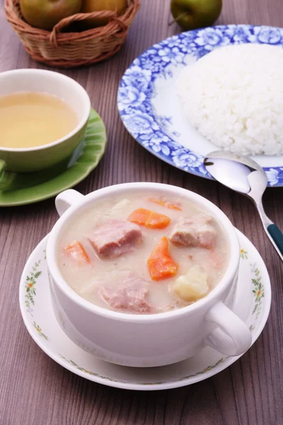 Creamy pork stew — Stock Photo, Image