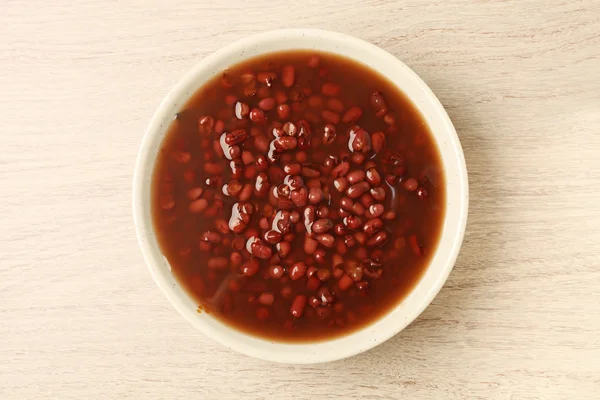 Rote Bohnensuppe — Stockfoto