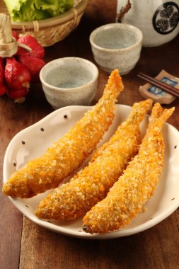 derin kızarmış shishamo balık