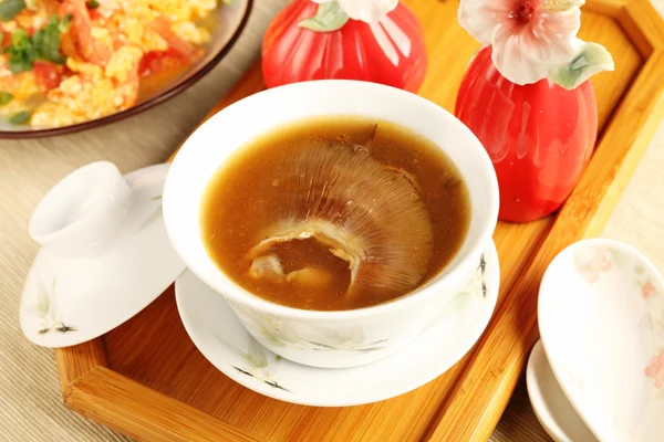 Shark fin soup — Stock Photo, Image