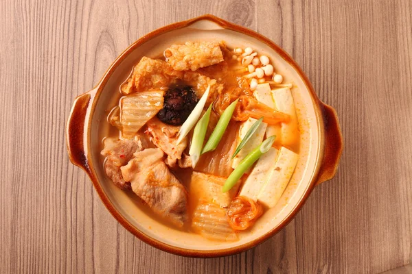Kimchi hot pot — Stock Photo, Image