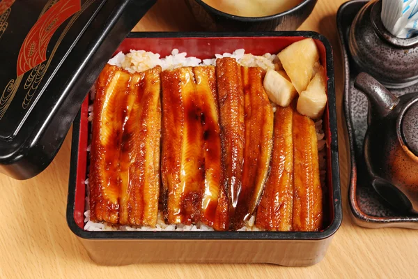 Arroz de Unagi —  Fotos de Stock