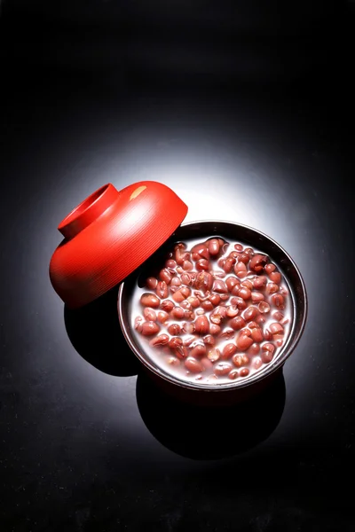 붉은 콩 달콤한 스프 — 스톡 사진