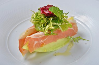 jambon ve kavun salata