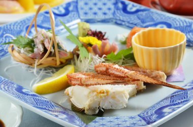 Geleneksel taze Japon balığı