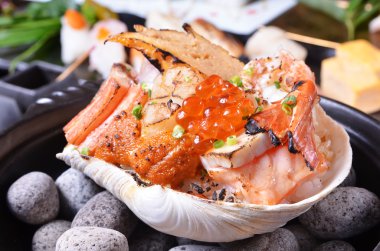 Deniz ürünleri pilav