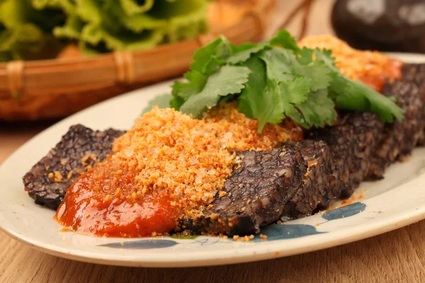 Pastel de arroz de sangre — Foto de Stock