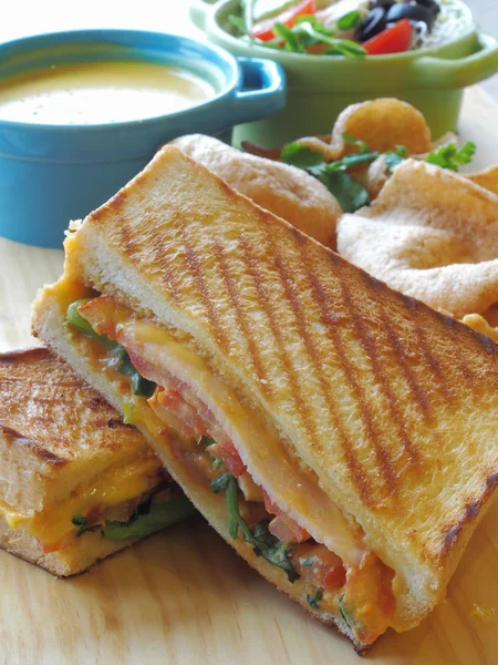 Panini sandwich — Stock Photo, Image