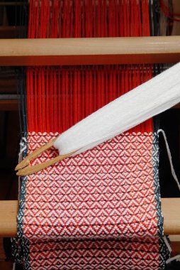 Geleneksel dokuma el dokuma tezgahı