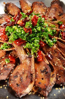 Biber pot ile ördek kafa