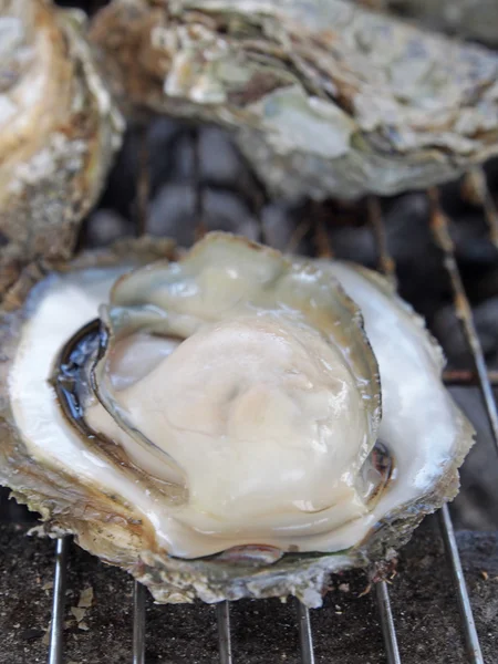 Ostras asadas — Foto de Stock