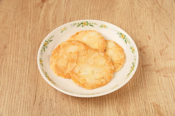 Biscuits tendres aux amandes — Photo