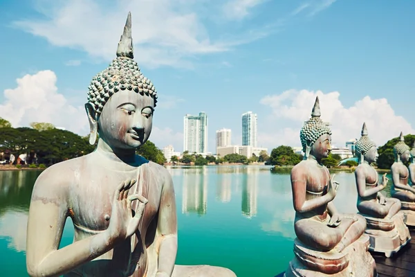 Colombo tapınakta budhist — Stok fotoğraf