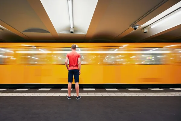 Движение в метро — стоковое фото