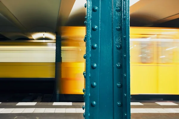 Traffic in subway — Stock Photo, Image