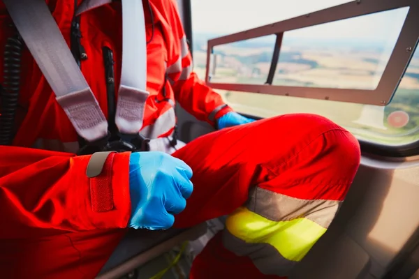 Servicio de rescate aéreo — Foto de Stock