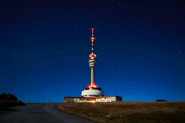 Noche estrellada en la República Checa — Foto de Stock