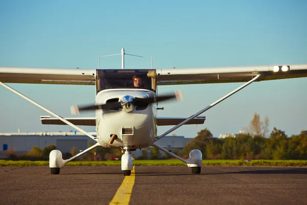 Privatflugzeug — Stockfoto