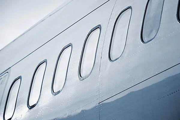 Ventanas del avión — Foto de Stock