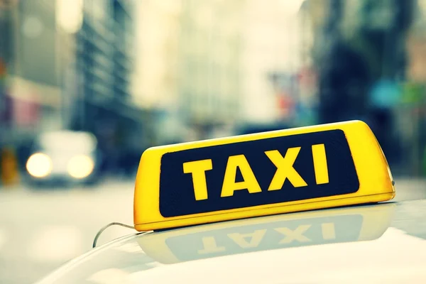 Táxi — Fotografia de Stock