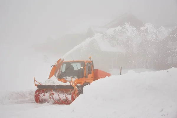 Snow blower Stock Picture