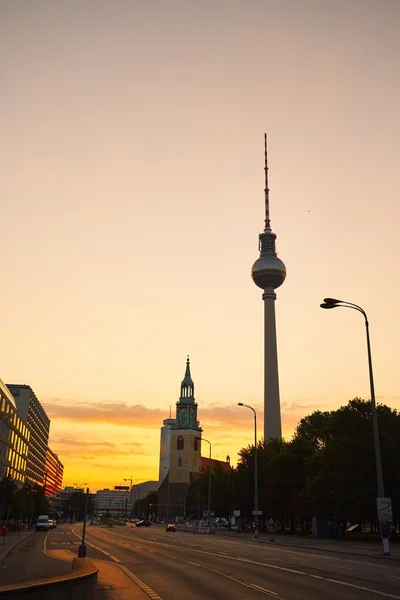 Berlino all'alba — Foto Stock