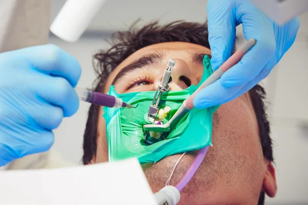 Serviço de dentista — Fotografia de Stock