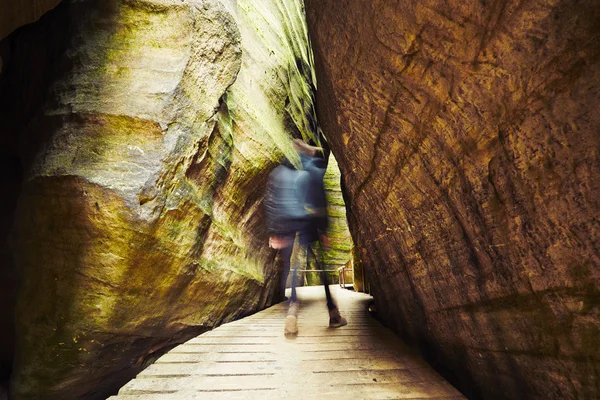 Misteriose pareti rocciose — Foto Stock