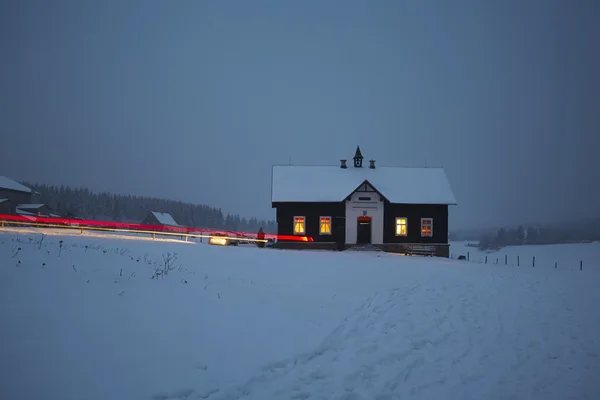 Noite nas montanhas — Fotografia de Stock