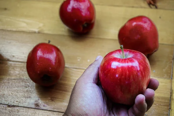taze kırmızı elma arkaplanı