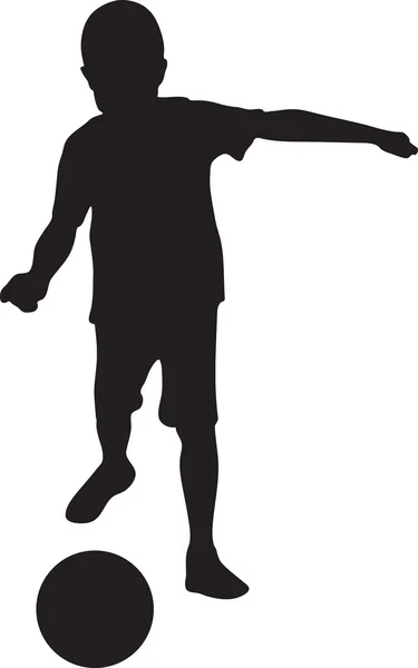 çocuğun futbol oynama 