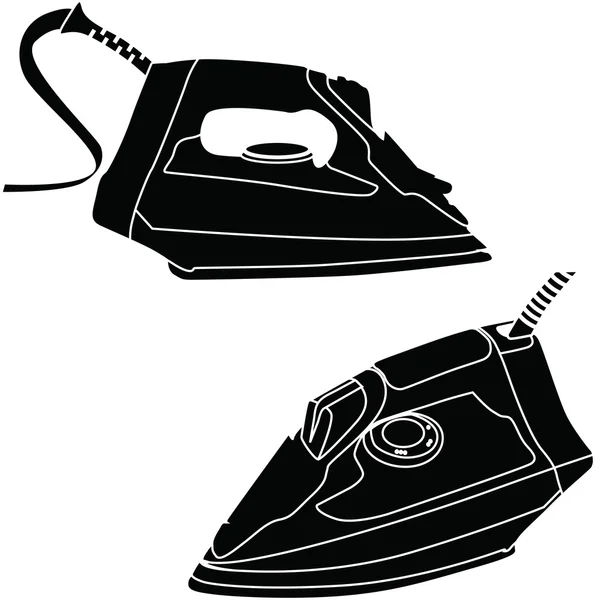 Electric iron — Stock Vector